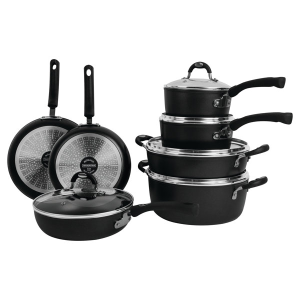 Tramontina 7 Pcs. Induction NonStick Cookware Set Wayfair.co.uk